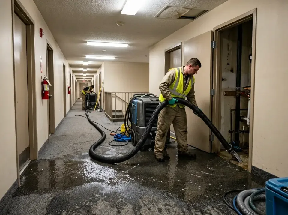 multi-unit-apartment-hallway-f-005 — frequently asked questions, Emergency Burst Pipe Water Extraction & Removal in Hazleton…